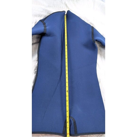 vtg. Henderson Aquatics women’s medium Shorty Long sleeve Wetsuit zipper up - Picture 13 of 16